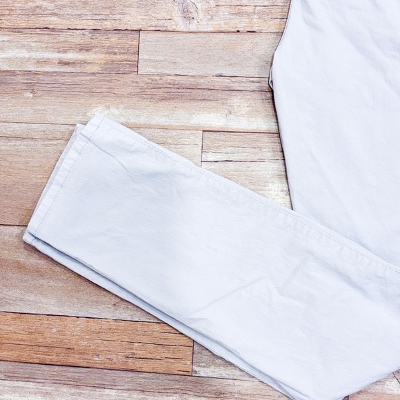 SIMONS Grey Straight Leg Pants Cotton Blend Minimalist Workwear | Size 6 * - Picture 4 of 9